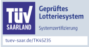 Gepruftes Lotteriesystem